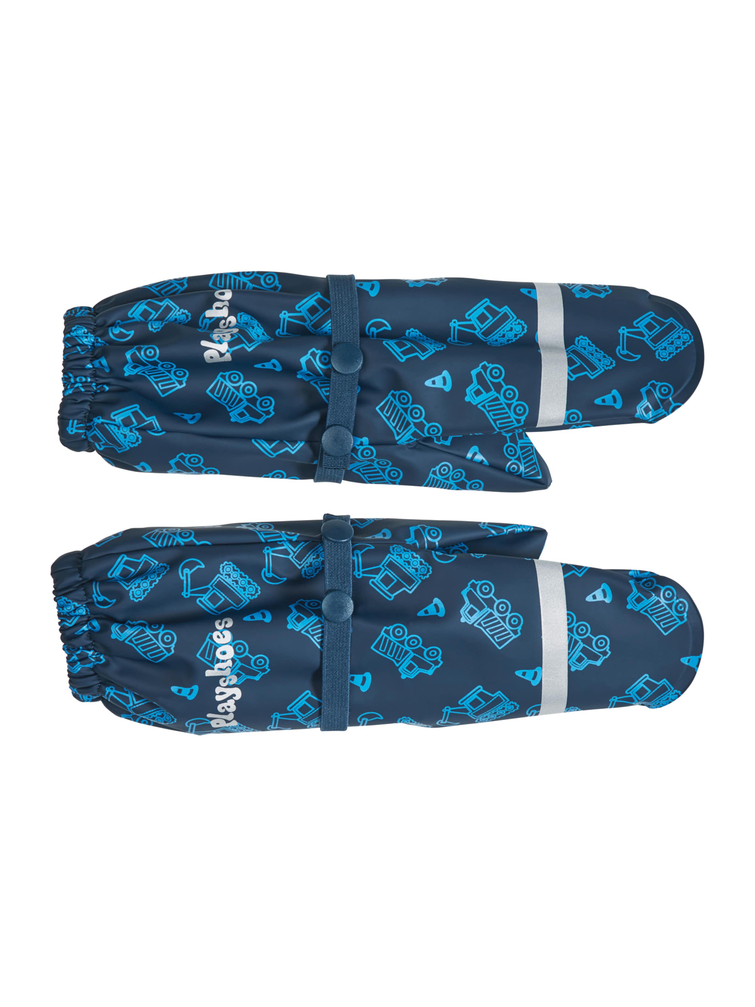 PLAYSHOES Gloves in Blue: front