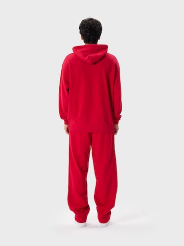 Ossy Homer Sweatshirt 'Baumwolle 450 GSM Oversize Hoodie – Kapuzenpullover' in Rot