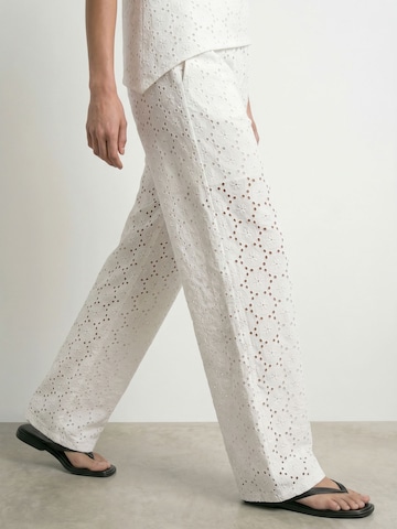 Loosefit Pantalon 'HDFreya' HYPEDROP en blanc