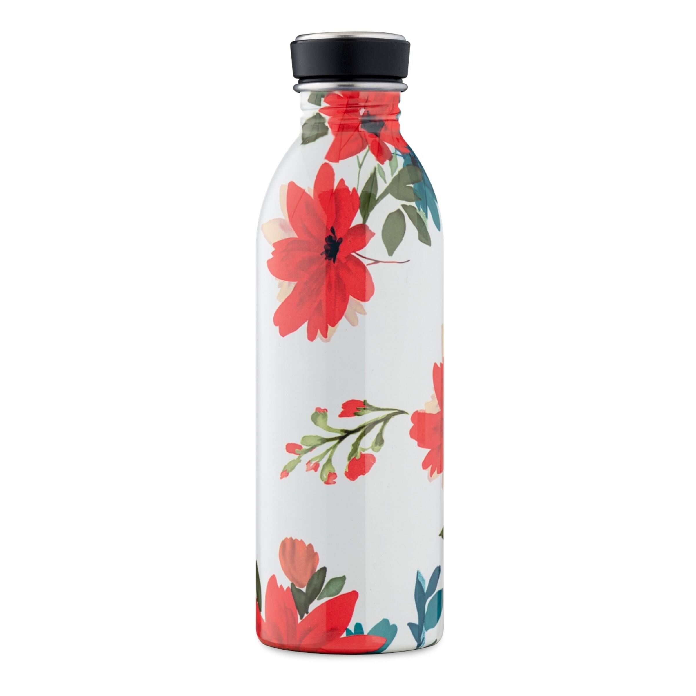 Borraccia 'Urban' di 24Bottles in bianco: frontale