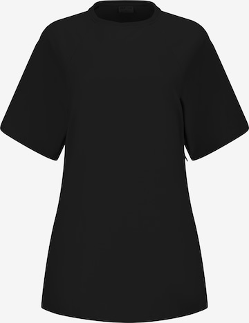 dayê rose Oversizeshirt 'Heather' in Schwarz: Vorderseite