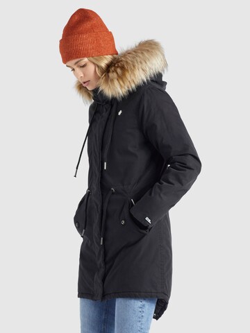 khujo Winterparka 'Codish' in Zwart