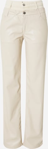 regular Pantaloni di Misspap in beige: frontale