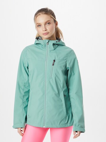 KILLTEC Outdoor Jacket in Green: front