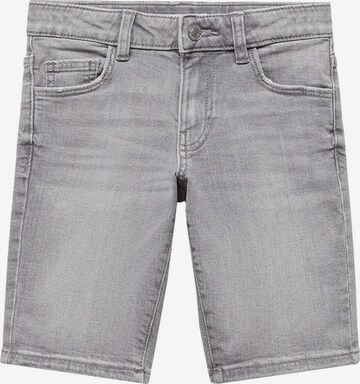 MANGO KIDS Regular Jeans 'JOHN' in Grijs: voorkant