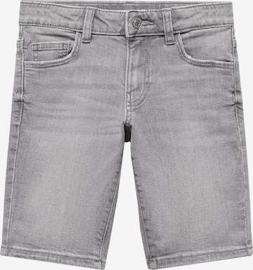 MANGO KIDS Jeans 'JOHN' in Grijs: voorkant