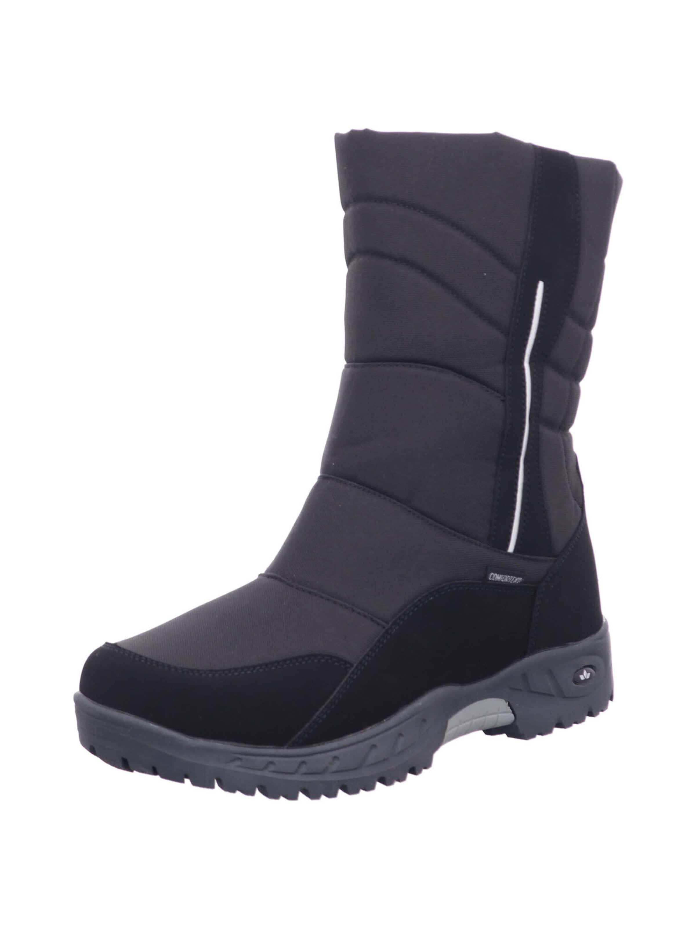 LICO Boots 'Ice Mount' in Black: front