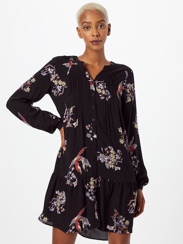 ABOUT YOU Shirt Dress 'Cassidy' in Black: front