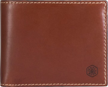 Jekyll & Hide Wallet in Brown: front