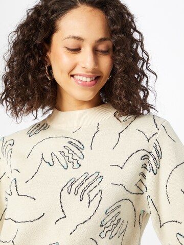 Pull-over Monki en beige