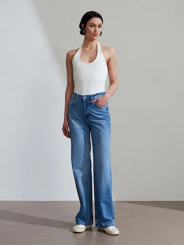 Camicia da donna di Dilvin in bianco