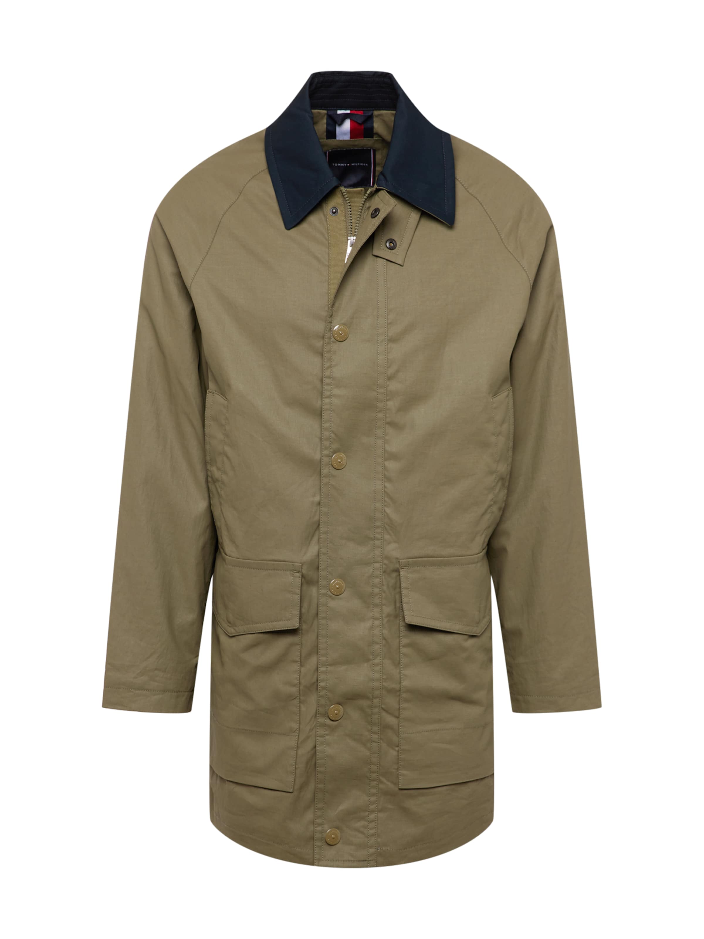 Veste mi-saison TOMMY HILFIGER en vert : devant