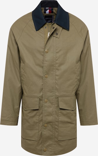 TOMMY HILFIGER Prehodna jakna | mornarska / oliva / rdeča / bela barva, Prikaz izdelka