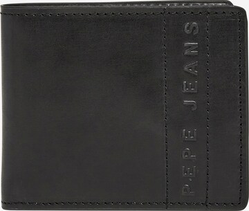 Pepe Jeans Wallet 'KELIAN' in Black: front