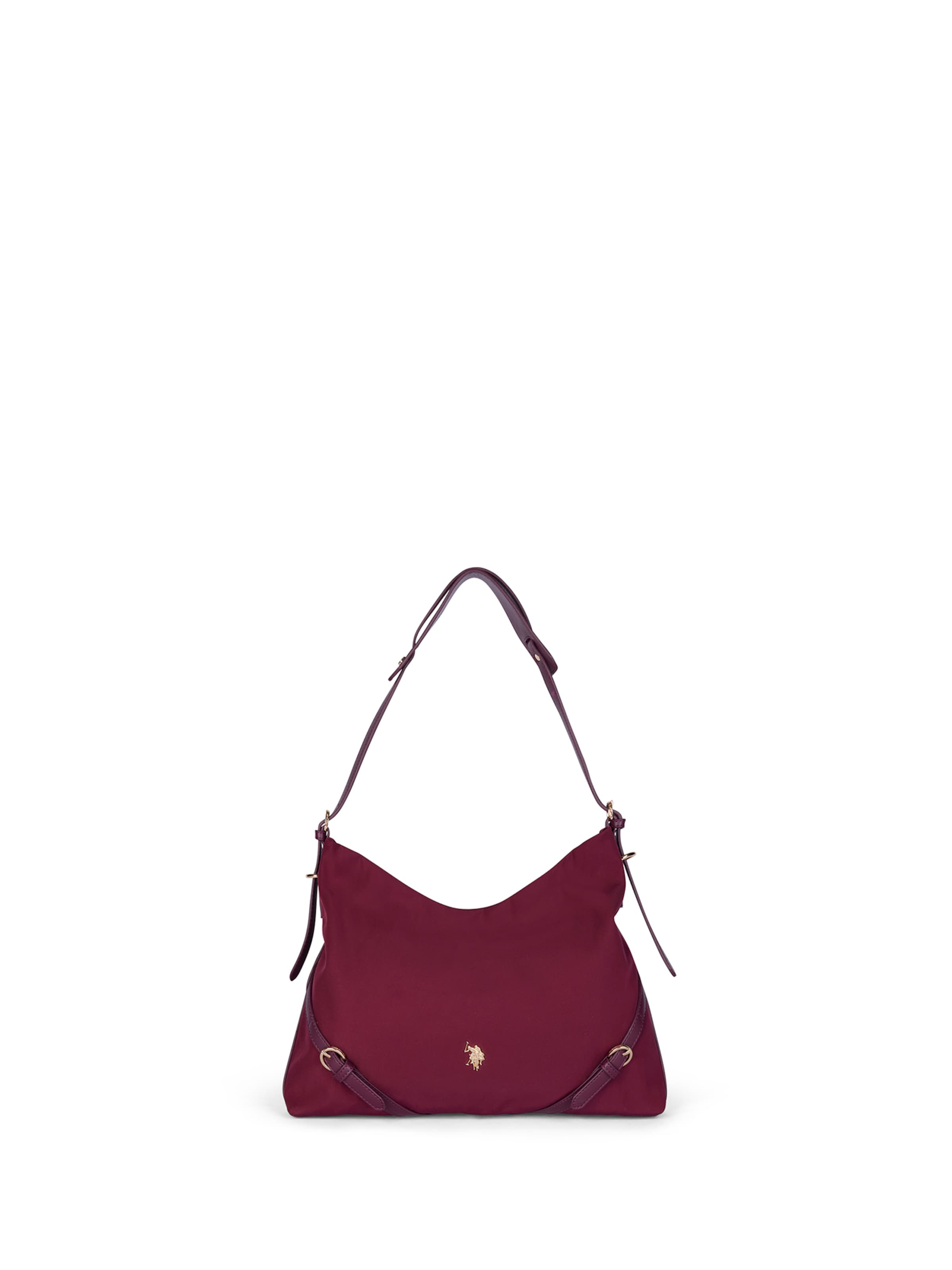 U.S. POLO ASSN. Schultertasche in beere, Produktansicht