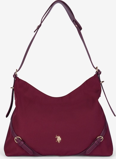 U.S. POLO ASSN. Hobo-Tasche in burgunder, Produktansicht