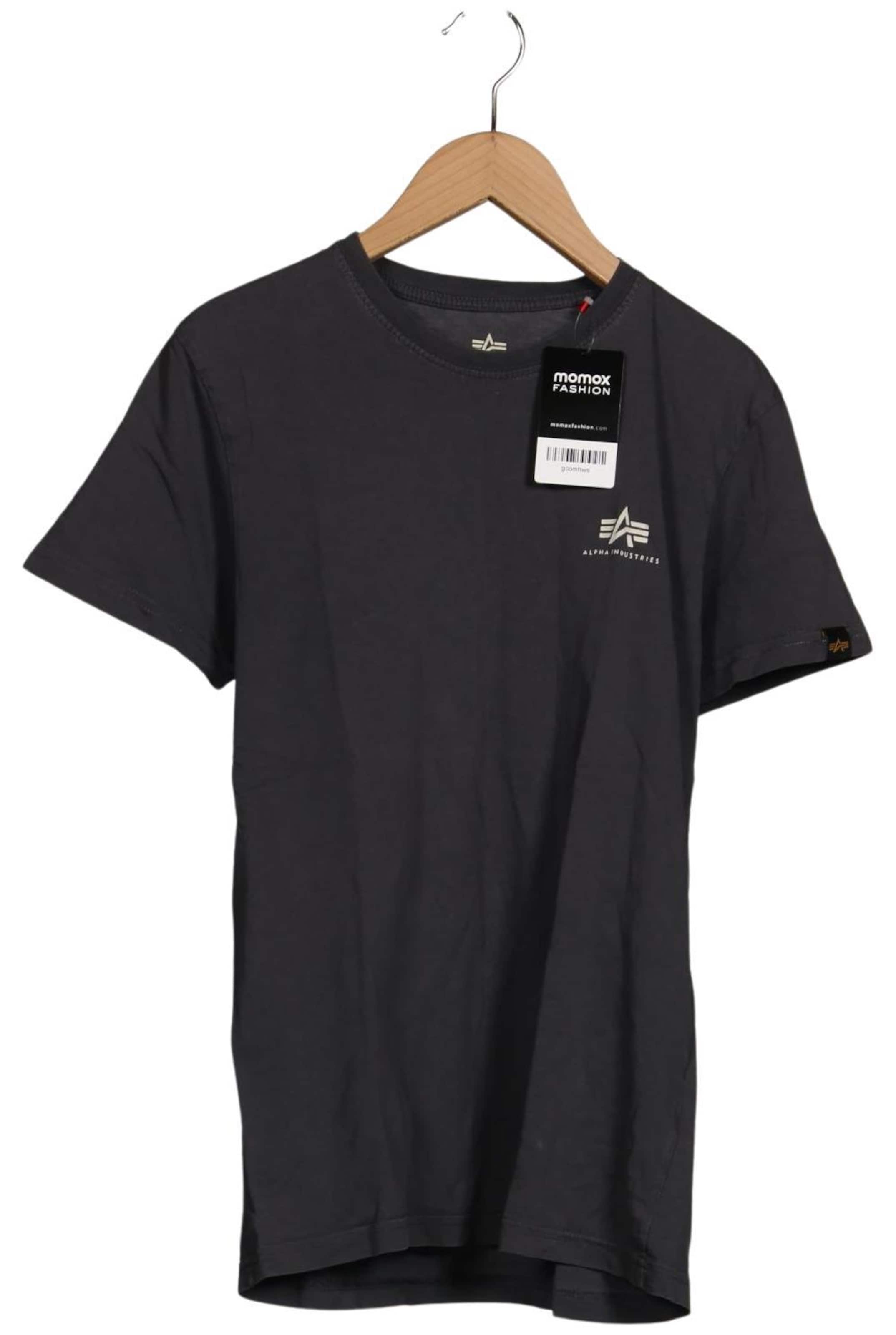 ALPHA INDUSTRIES Shirt in S in Grey: front