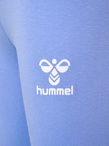 Hummel Skinny Sportbroek 'Onze' in Blauw