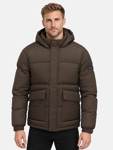 Tazzio - Chaqueta de invierno 'A815' en marrón: frente