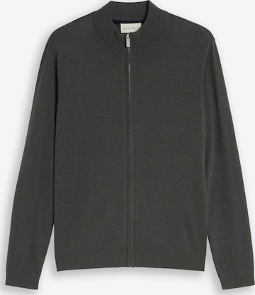 TOM TAILOR Strickjacke in Grün: Vorderseite