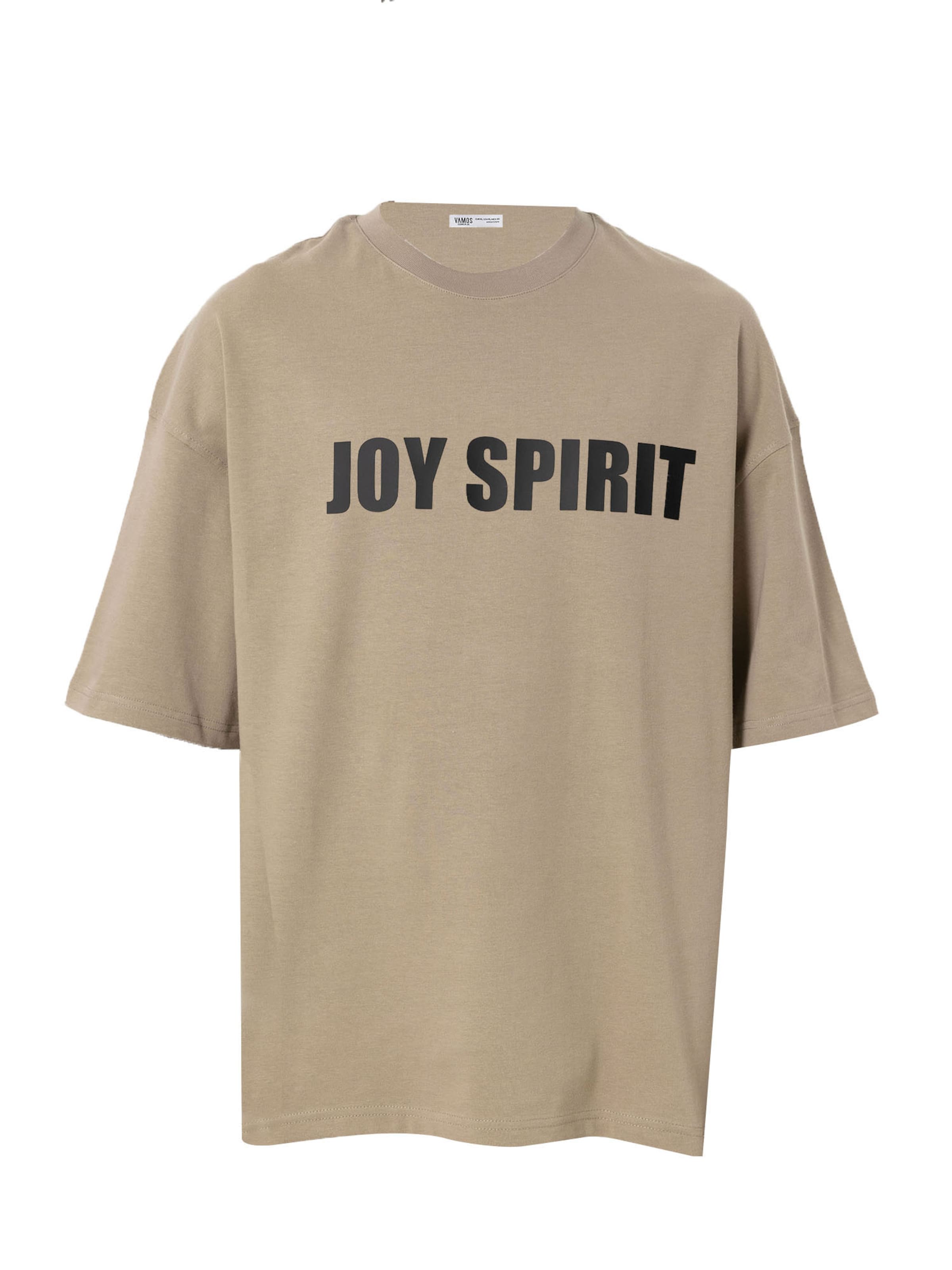 VAMOS CLO Koszulka w kolorze beżowy: przód