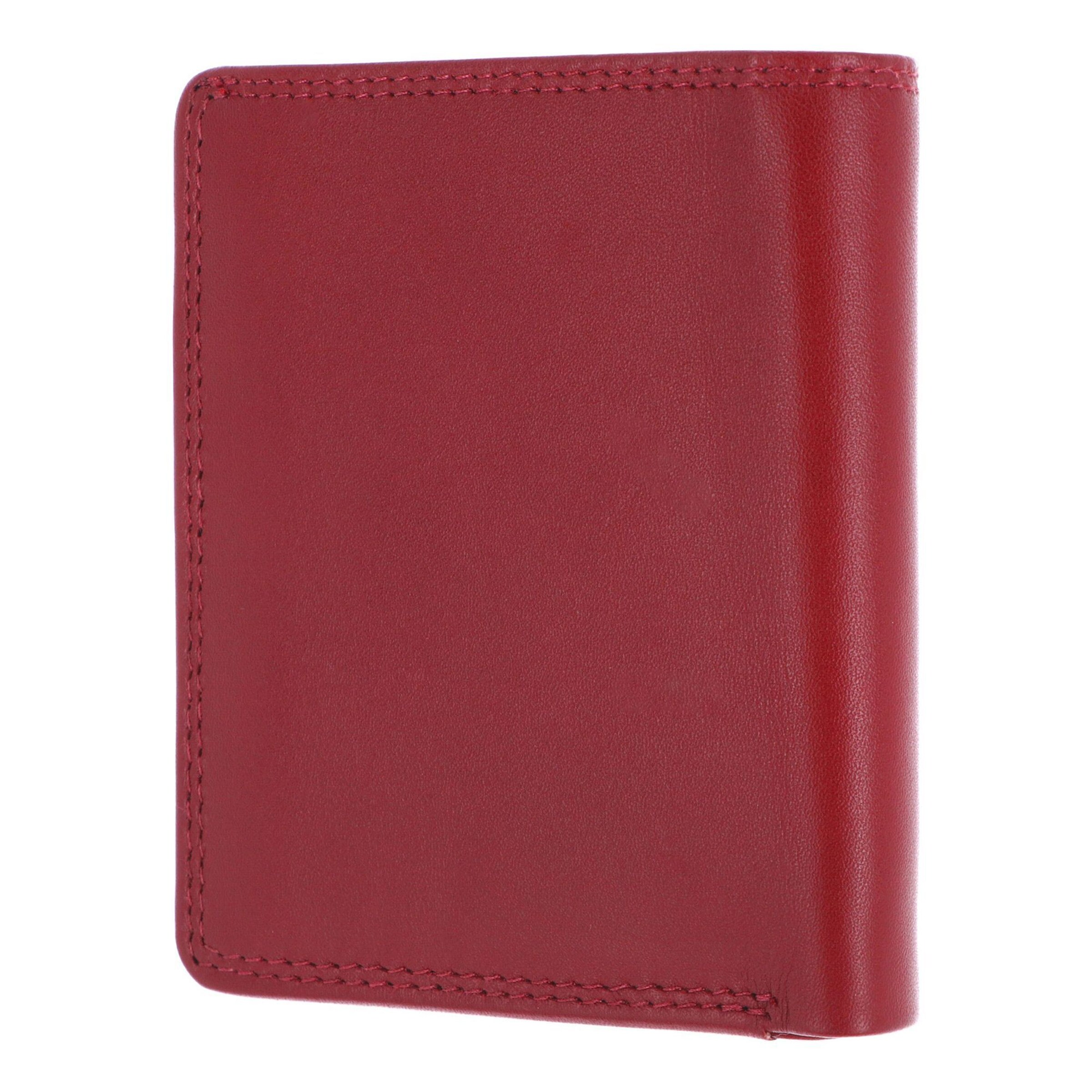 Portamonete 'Polo' di GOLDEN HEAD in rosso