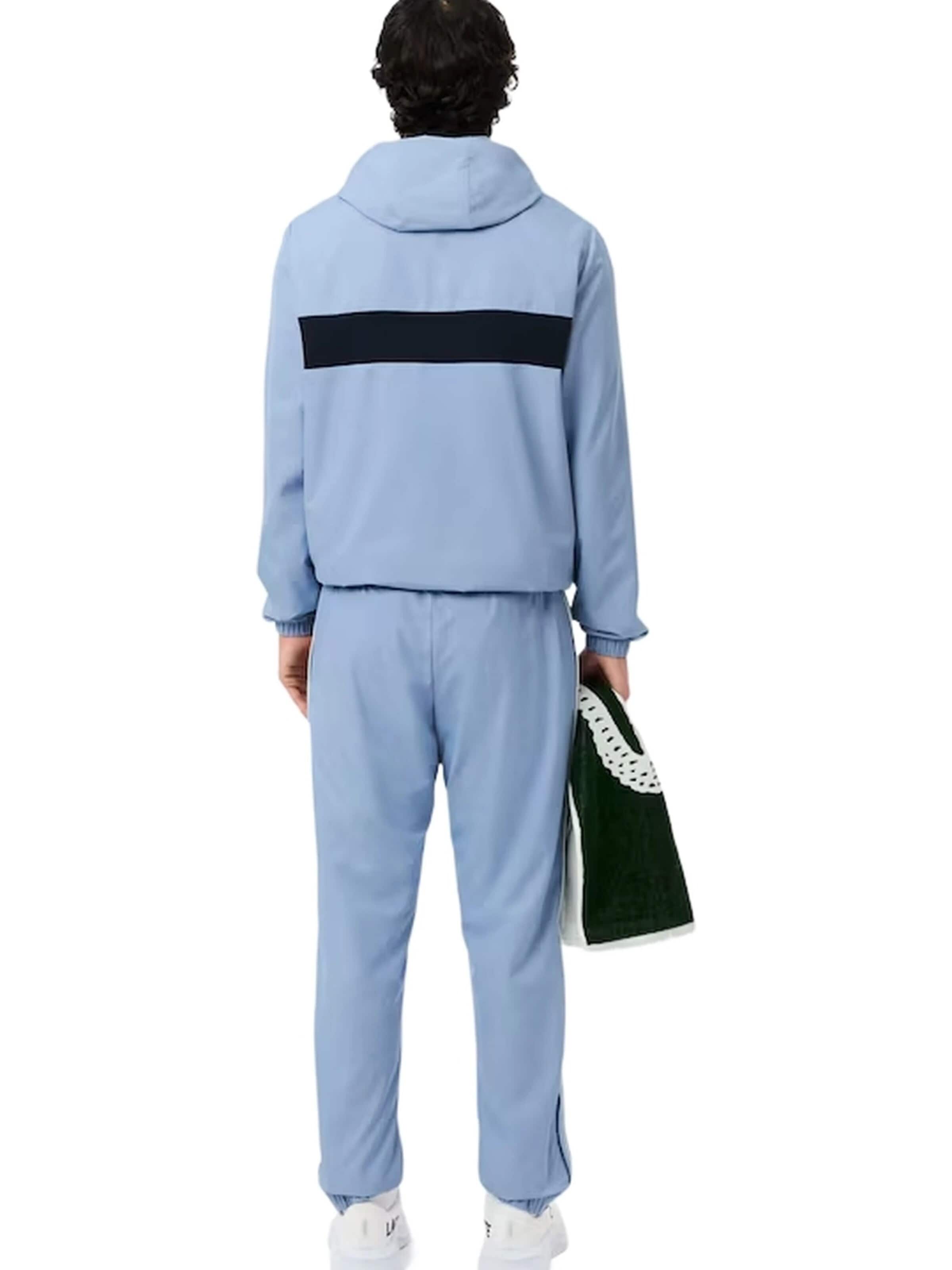 LACOSTE - Sudadera con cremallera en azul