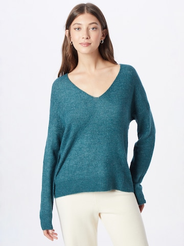 JDY Sweater 'Elanora' in Blue: front