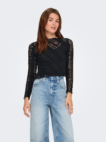 ONLY - Blusa 'ONLIrene' en negro: frente