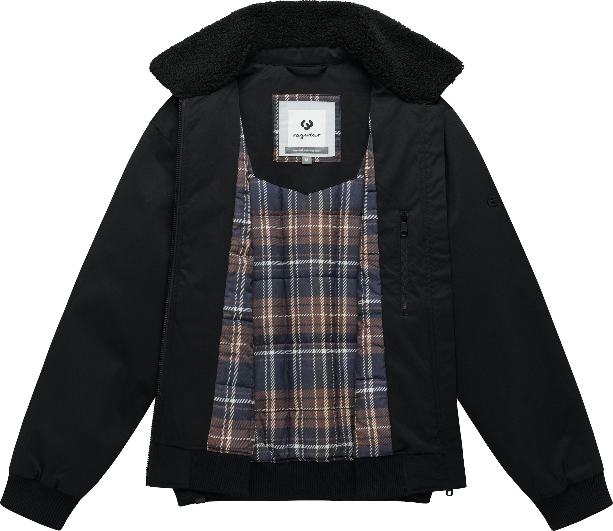 Giacca funzionale 'Newys Y' di Ragwear in nero