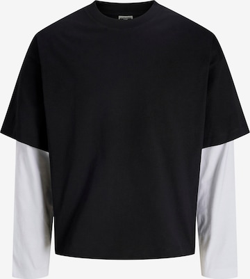 JACK & JONES Tričko 'JCOBIARRITZ' – černá: přední strana