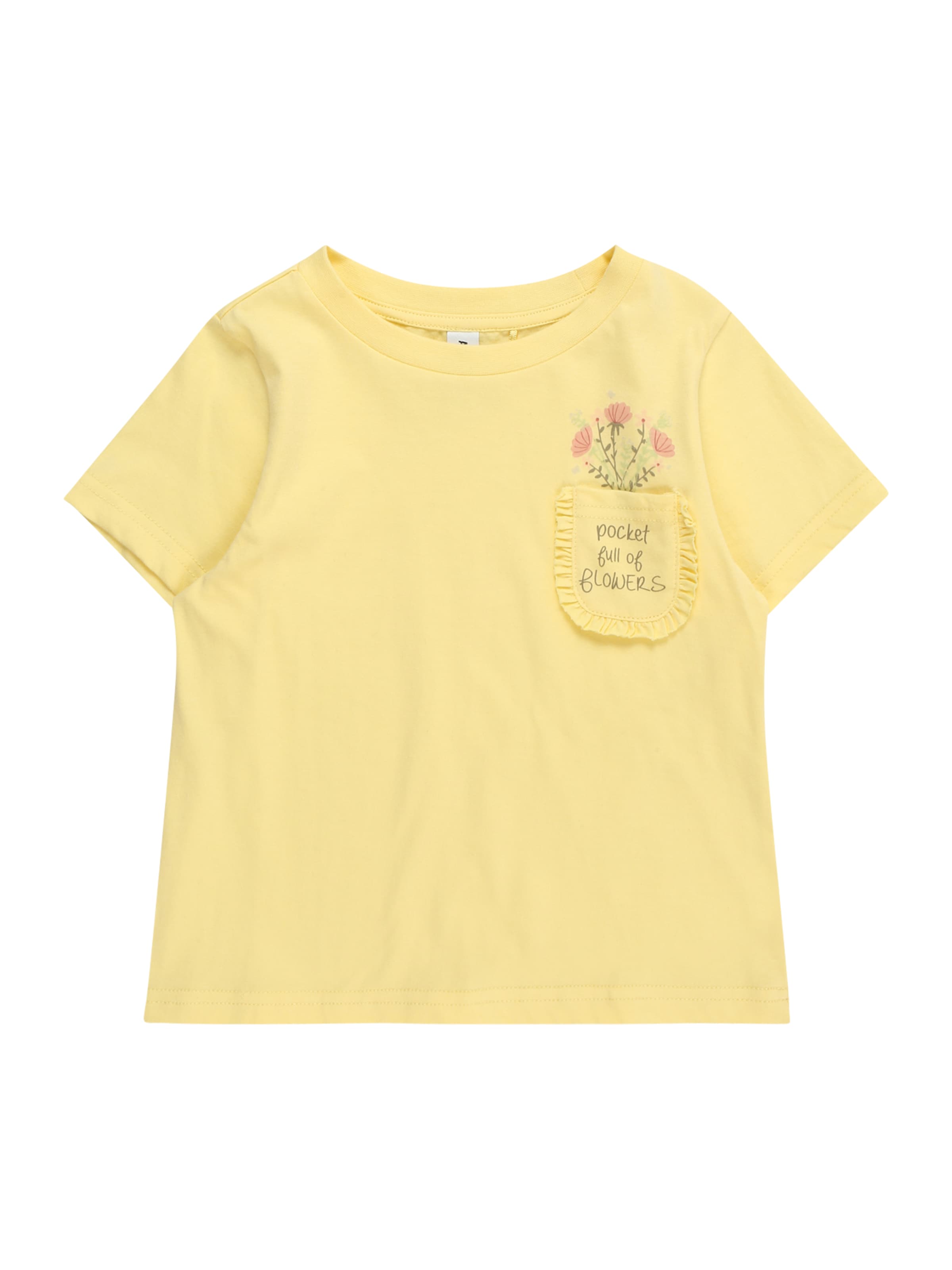 ABOUT YOU - Camiseta 'Fleur' en amarillo: frente