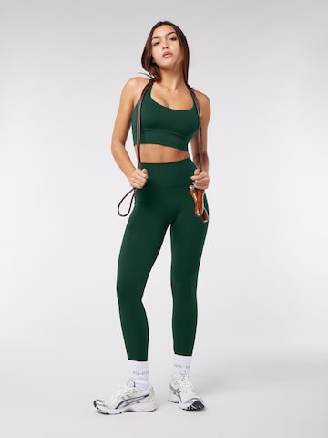 YO-GAYA Bustier Sport bh in Groen