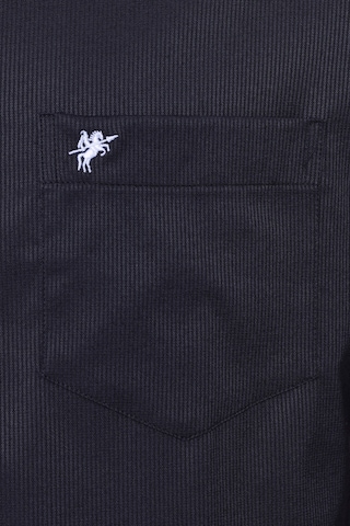 DENIM CULTURE Regular fit Button Up Shirt 'Roman' in Black