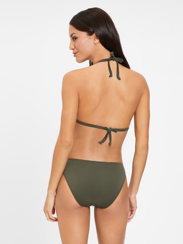 BRUNO BANANI Triangel Bikini in Grün