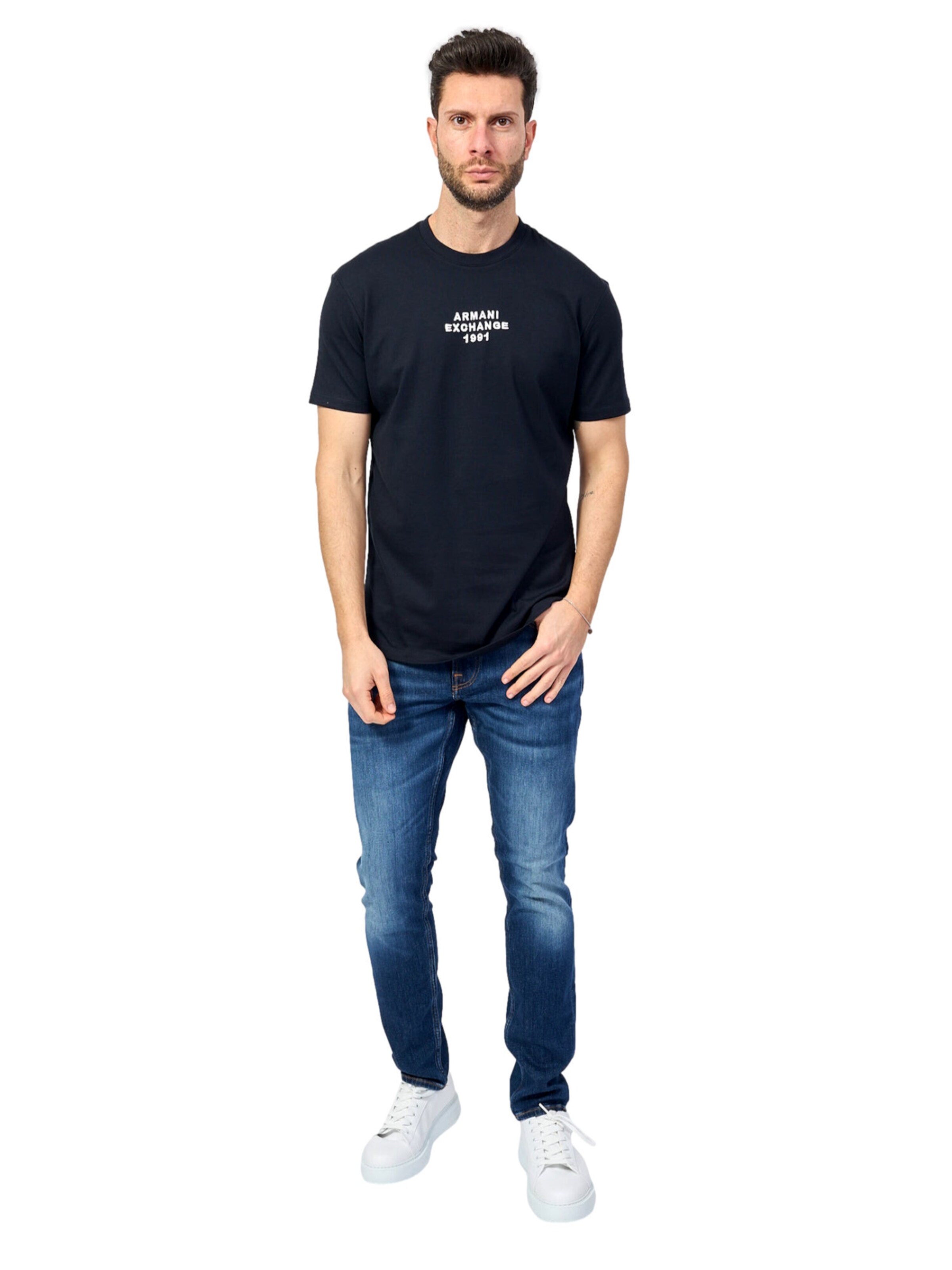 ARMANI EXCHANGE Bluser & t-shirts i blå