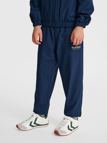 Hummel Tapered Sportsbukser i blå: forside