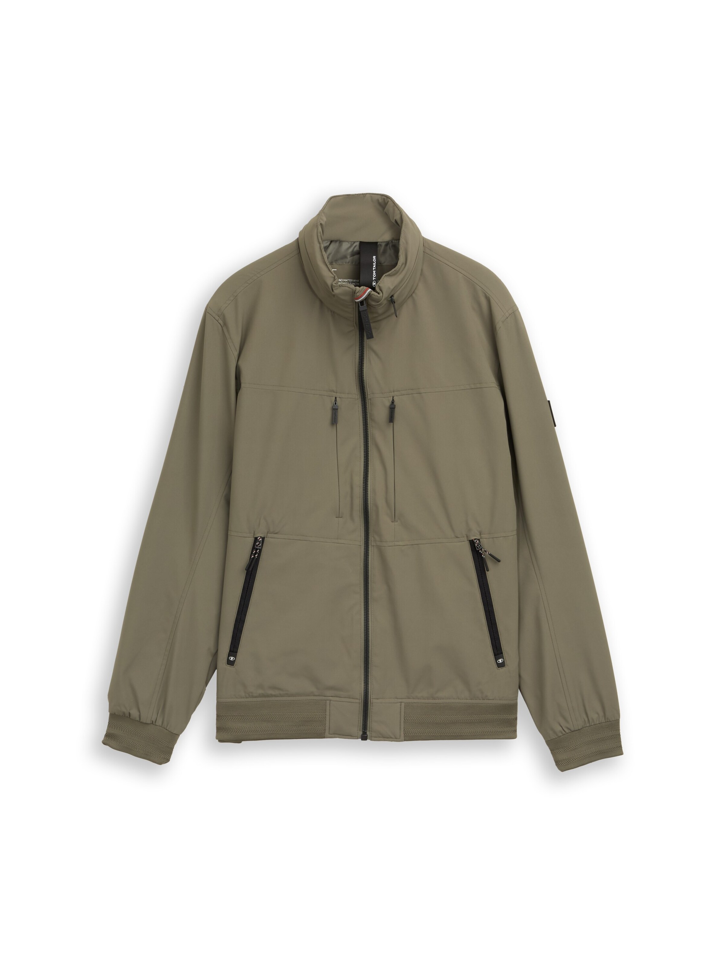 TOM TAILOR Jacke in Grün: Vorderseite
