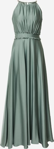 SWING - Vestido de noche en verde: frente