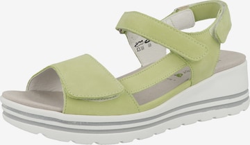 Sandales 'Michelle' WALDLÄUFER en vert : devant