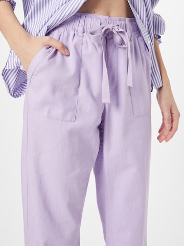 Loosefit Pantalon QS en violet