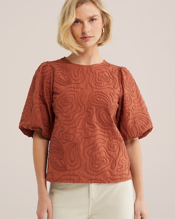 WE Fashion Blouse in Red: front