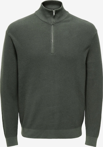 Only & Sons Pullover i grøn: forside