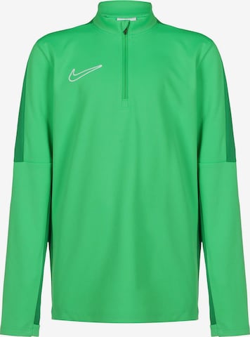 NIKE Sportief sweatshirt in Groen: voorkant