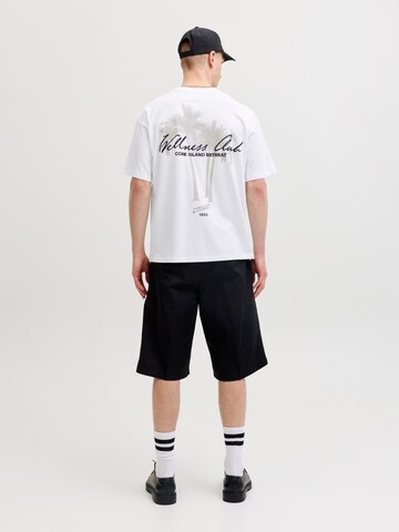 T-Shirt 'JCOEterna' JACK & JONES en blanc