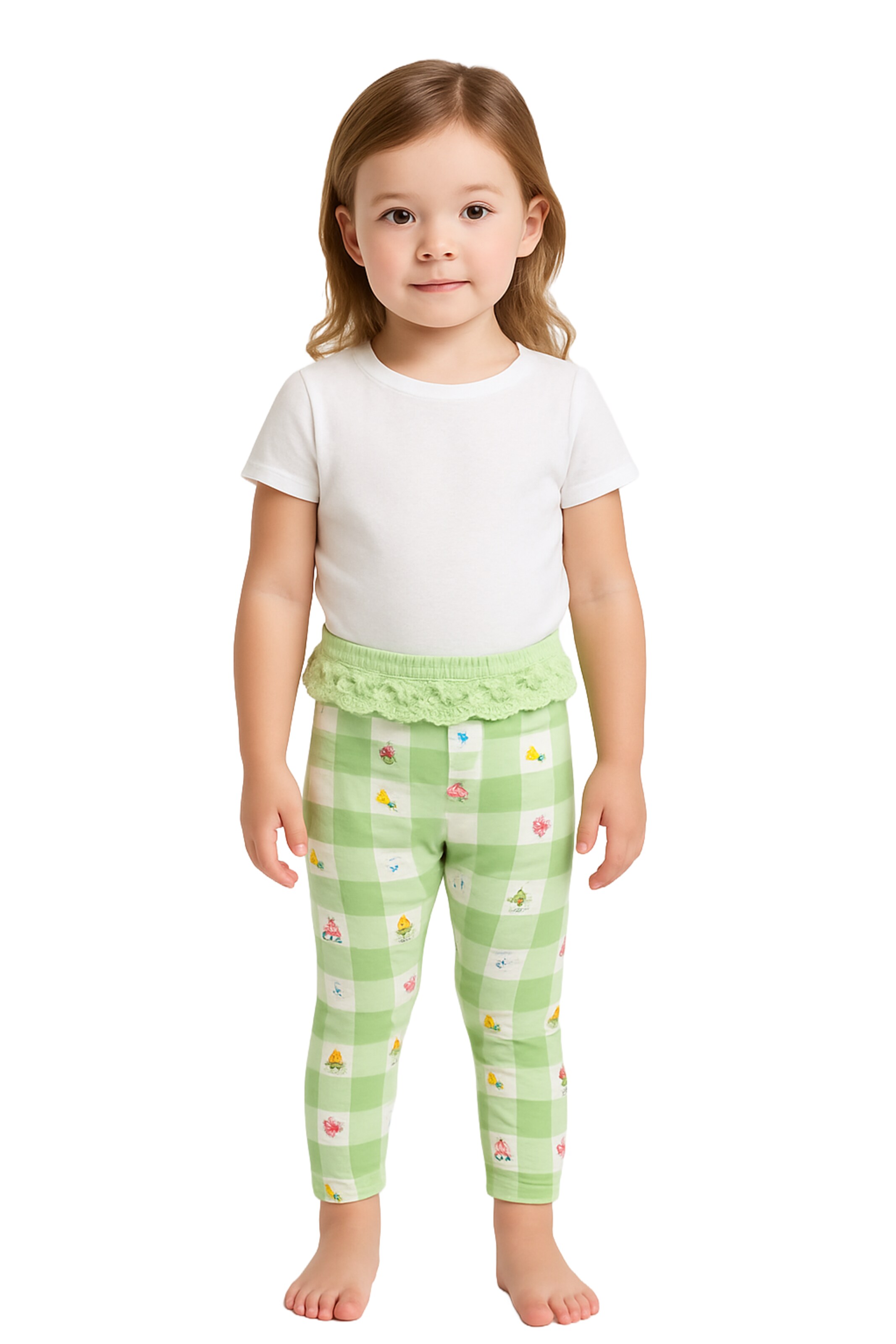 Panço Skinny Leggings in Groen