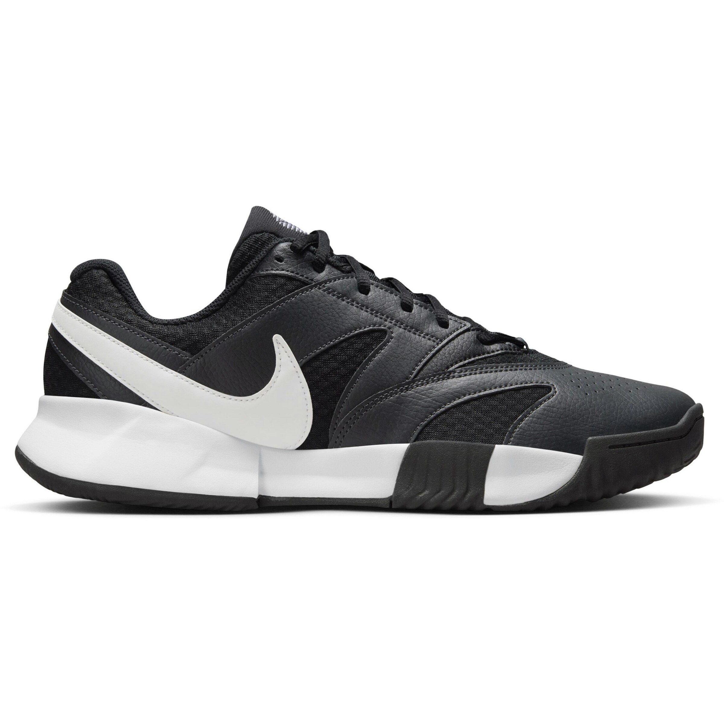 NIKE Athletic Shoes 'Court Lite 4 Clay' in Black / White, Item view