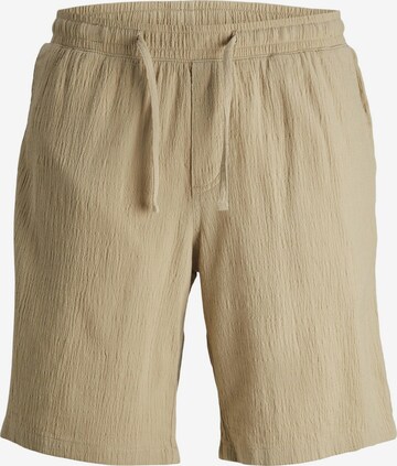 Pantalon JACK & JONES en beige : devant