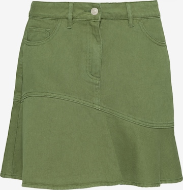 SASSYCLASSY - Falda en verde: frente