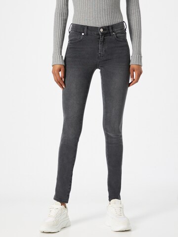 Dr. Denim Skinny Jeans 'Lexy' in Grey: front